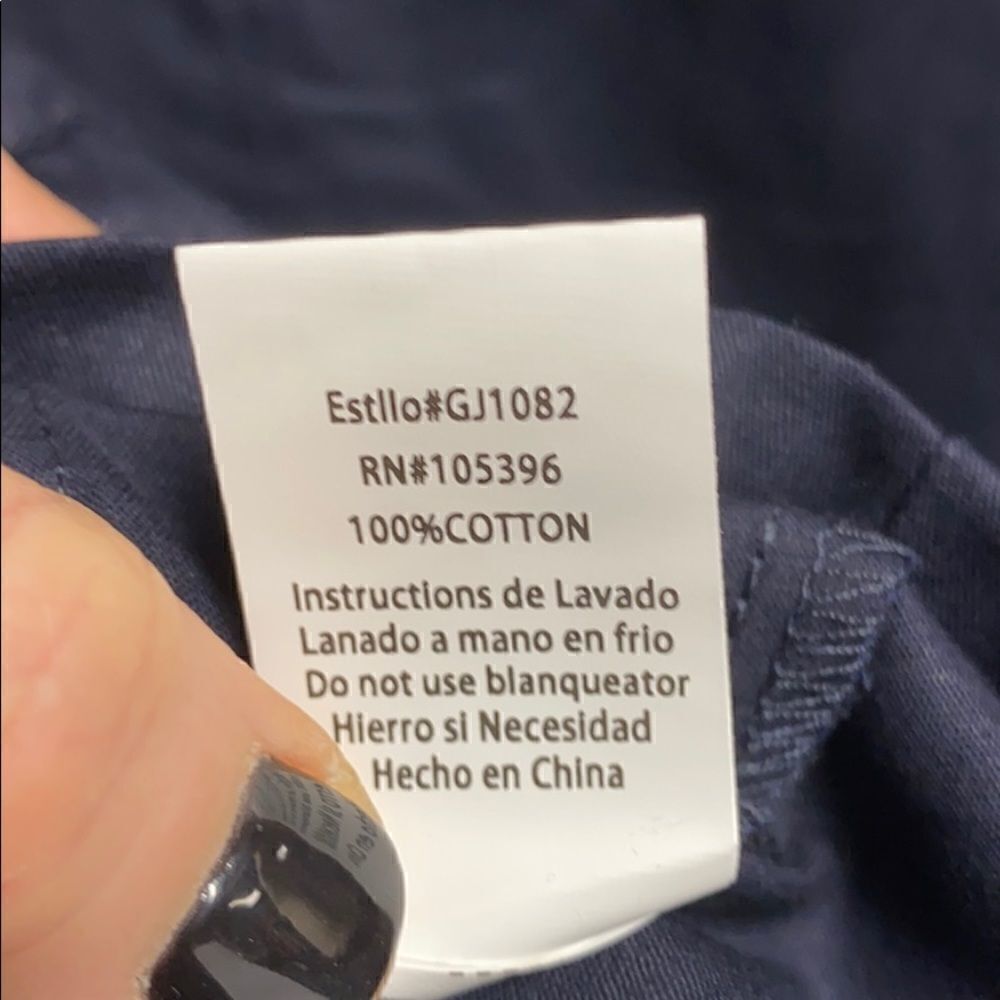 C’ESTTOI Navy Full-Zip-Snap Utility Jacket - Picture 8 of 8